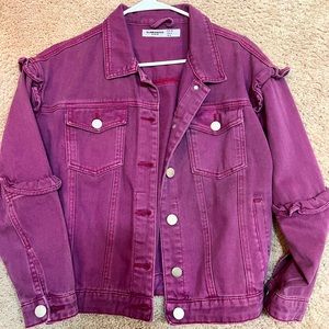 Glamorous Purple Denim Jacket